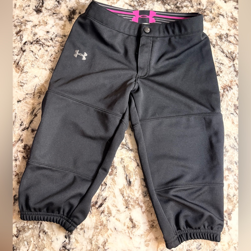 Under Armour Kids Black Softball pants